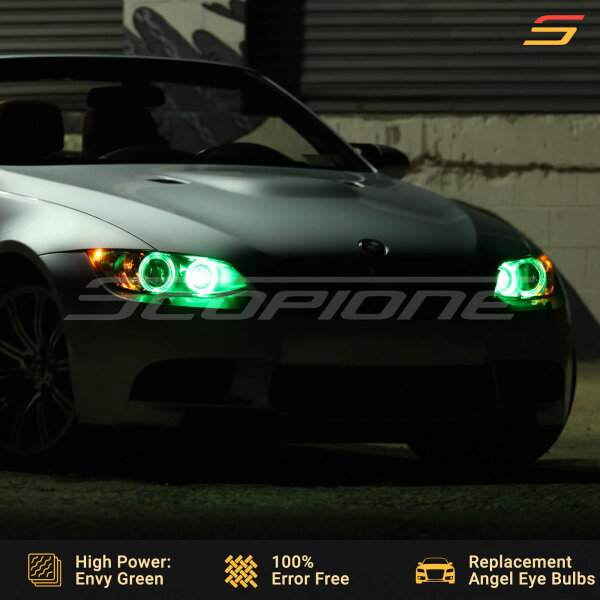 Angel Eyes Headlight LED Bulbs for BMW 04-06 X5 - E53 LCI - Image 13