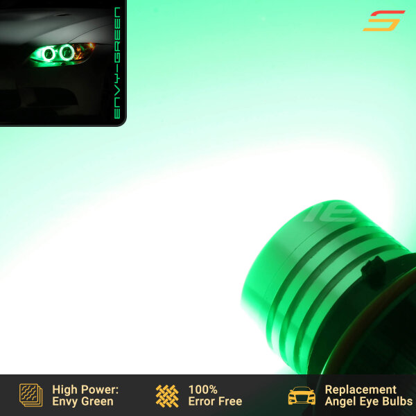 Angel Eyes Headlight LED Bulbs for BMW 04-06 X5 - E53 LCI - Image 14