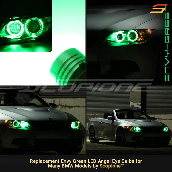 Angel Eyes Headlight LED Bulbs for BMW 04-06 X5 - E53 LCI - Image 15