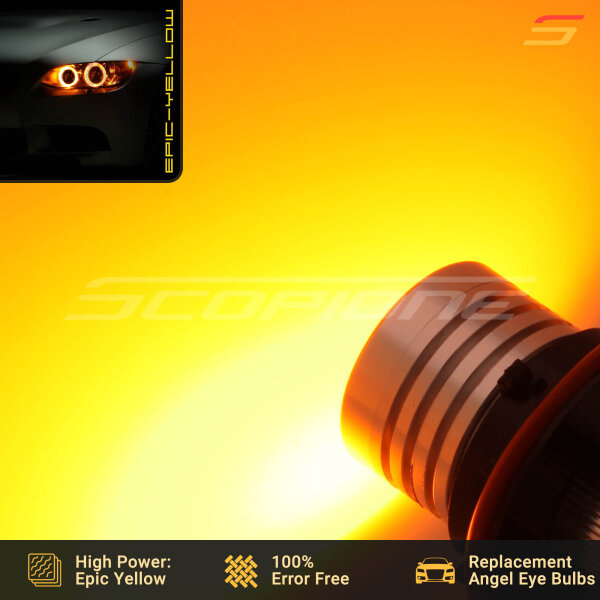 Angel Eyes Headlight LED Bulbs for BMW 04-06 X5 - E53 LCI - Image 17