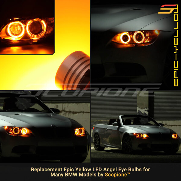 Angel Eyes Headlight LED Bulbs for BMW 04-06 X5 - E53 LCI - Image 18