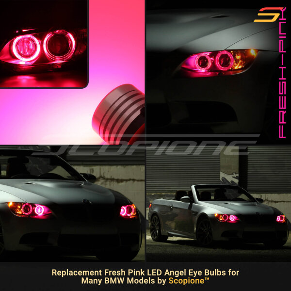 Angel Eyes Headlight LED Bulbs for BMW 04-06 X5 - E53 LCI - Image 21