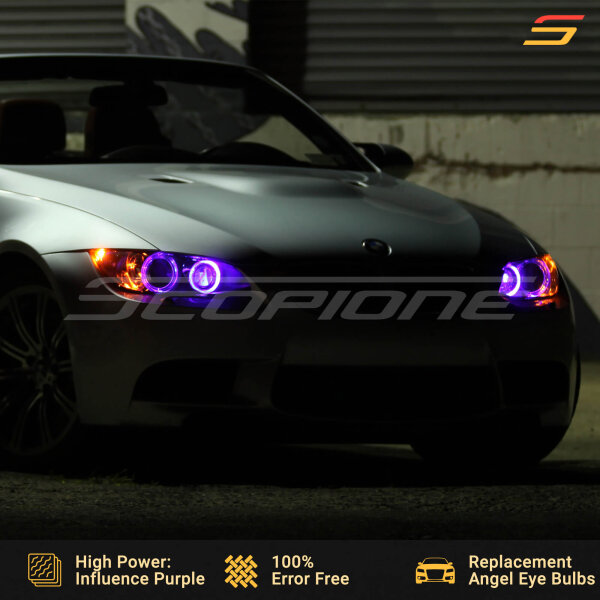 Angel Eyes Headlight LED Bulbs for BMW 04-06 X5 - E53 LCI - Image 22
