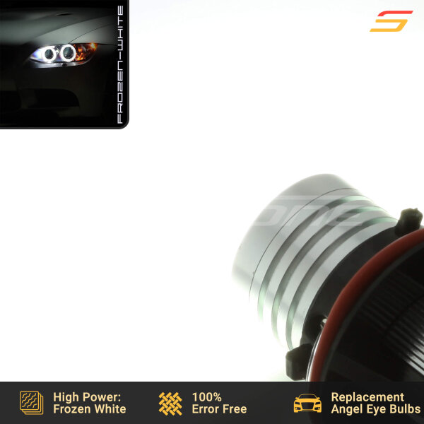 Angel Eyes Headlight LED Bulbs for BMW 04-06 X5 - E53 LCI - Image 5
