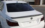 2008 BMW 5 Series (E60 535xi) Carbon Fiber Pillars, Roof and Trunk Spoilers by Scopione 3
