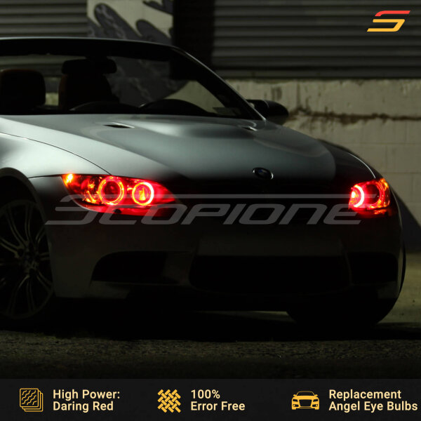 Angel Eyes Headlight LED Bulbs for BMW 04-06 X5 - E53 LCI - Image 7
