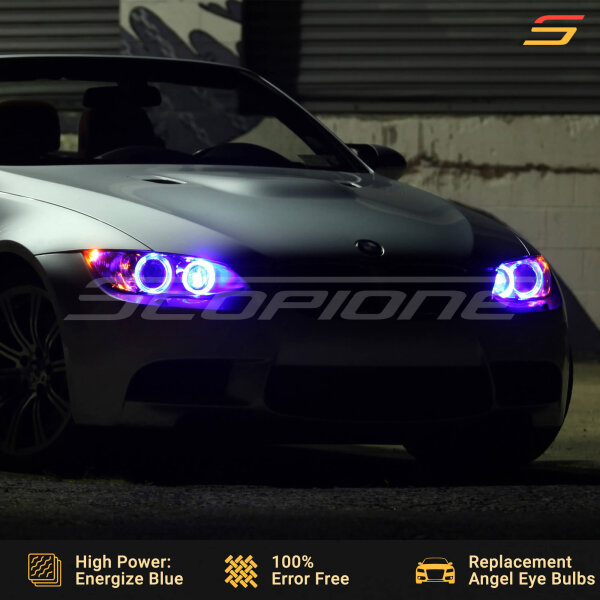 Angel Eyes Headlight LED Bulbs for BMW 04-06 X5 - E53 LCI - Image 10