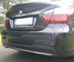 BMW 3 Series 4dr Sedan (E90) Carbon Fiber Diffuser by Scopione