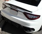 Maserati GranTurismo Mirror, Door Covers & Spoiler in Glossy Carbon Fiber by Scopione 3
