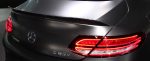 Mercedes Benz C63 Mirror Covers & Spoiler in Carbon Fiber by Scopione 2