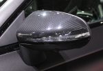 Mercedes Benz C63 Mirror Covers & Spoiler in Carbon Fiber by Scopione