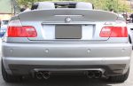 Scopione BMW M3 E46 Carbon Fiber Replacement Diffuser