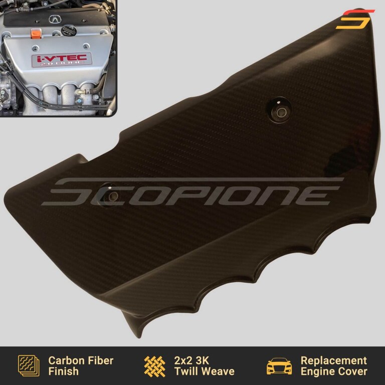 Scopione Carbon Fiber Coil Engine Cover for Honda S2000 AP2