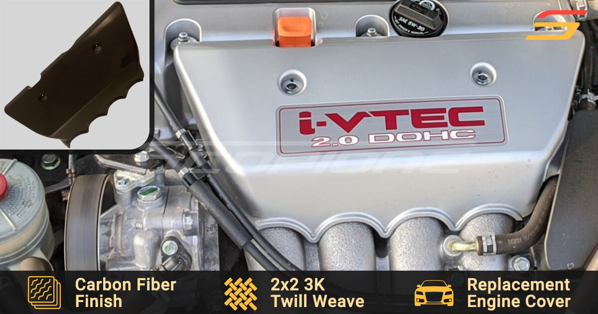 Scopione Carbon Fiber Engine Manifold Cover for Acura RSX DC5