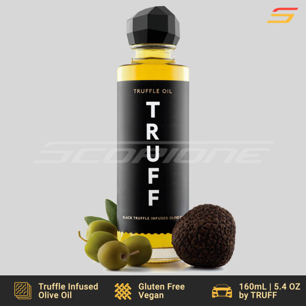 Black & White Truffle Infused Olive Oil by TRUFF - 160mL (5.4FL OZ) - Image 2