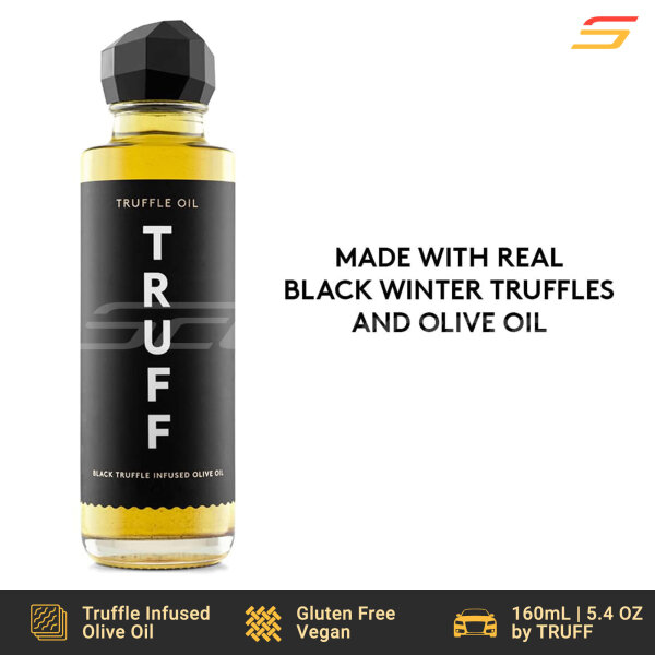 Black & White Truffle Infused Olive Oil by TRUFF - 160mL (5.4FL OZ) - Image 3