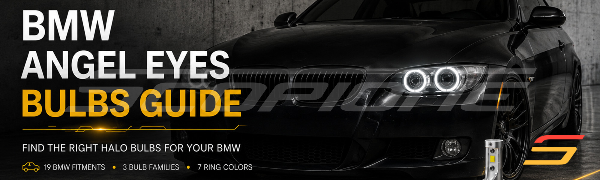 BMW Angel Eyes Bulbs Guide by Scopione – find the right halo bulbs for your BMW