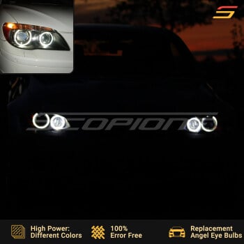 BMW 02-08 7 Series E65 E66 Angel Eyes Halo LED Bulbs