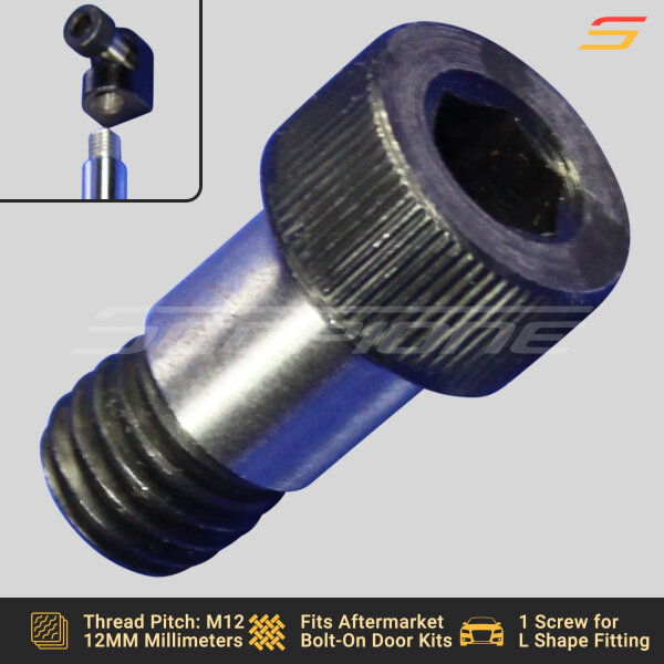 Bolt On Lambo Vertical Door Kit Shocks Fittings: Swivel Joints, Ball Bearings, End Caps, Screws - Image 16