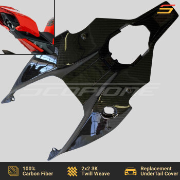 Ducati 18-24 Carbon Fiber Replacement Undertail Cover