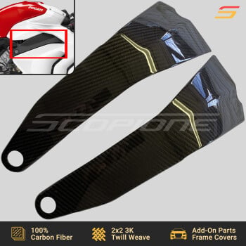 Ducati 18-25 Panigale V4 Streetfighter V4 Carbon Fiber Add-On Frame Covers