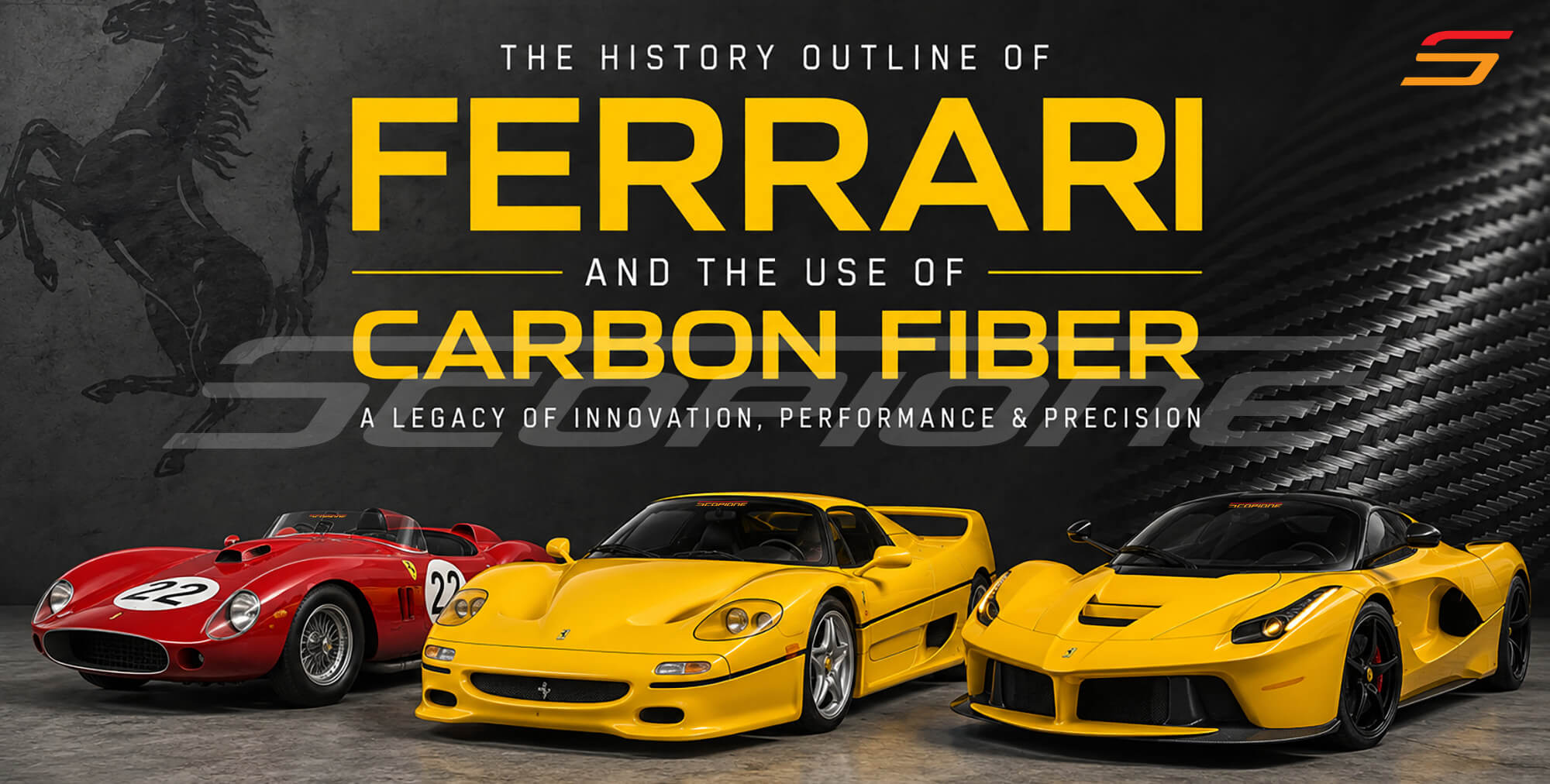 A legacy of innovation, performance and precision – racing Ferrari, F50 and LaFerrari