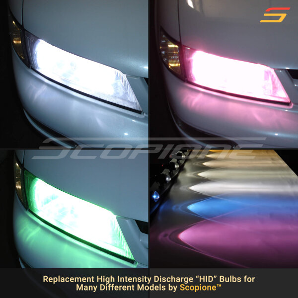 Replacement HID Xenon Headlights Light Bulbs - D2R D2S D4R D4S - 3000K-30000K - Image 13