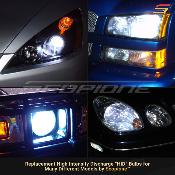 Replacement HID Xenon Headlights Light Bulbs - D2R D2S D4R D4S - 3000K-30000K - Image 16