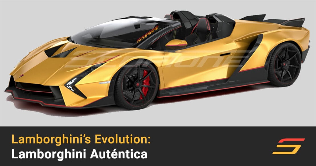 Lamborghini Autentica – Scopione evolution series promotional render