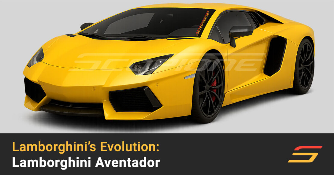 Lamborghini Aventador – Scopione evolution series promotional render