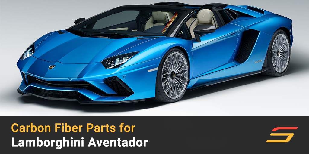 100% Carbon Fiber Parts by Scopione for Lamborghini Aventador