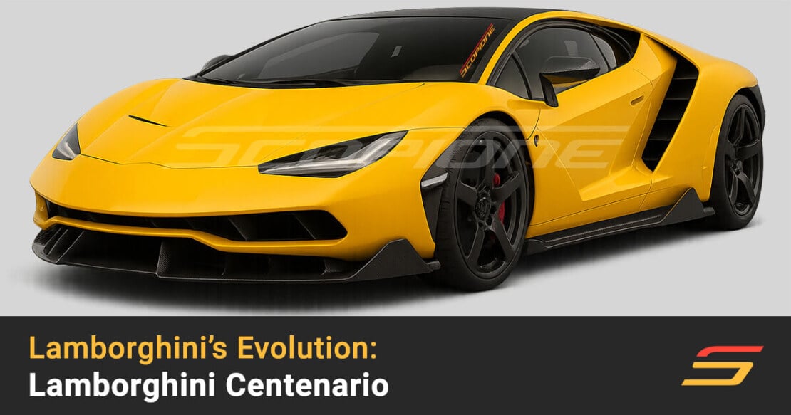 Lamborghini Centenario – Scopione evolution series promotional render