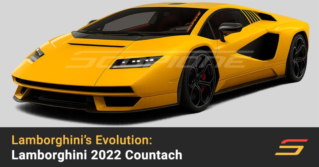 Lamborghini Countach LPI 800-4 – Scopione evolution series promotional render