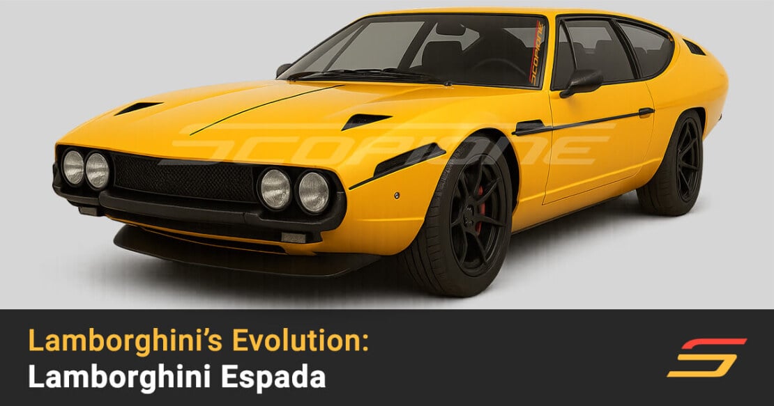 Lamborghini Espada – Scopione evolution series promotional render