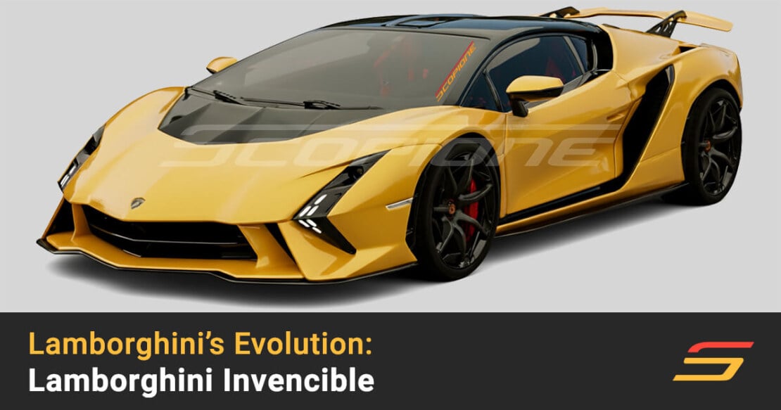 Lamborghini Invencible – Scopione evolution series promotional render