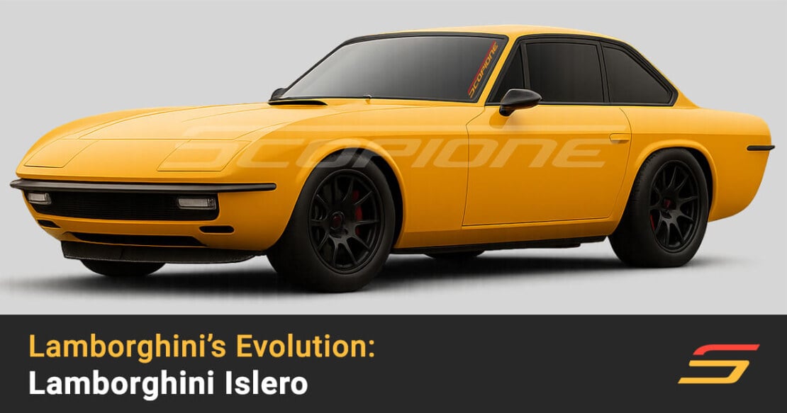 Lamborghini Islero – Scopione evolution series promotional render