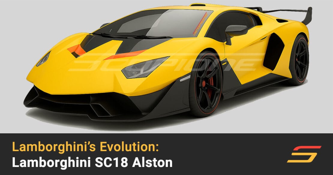 Lamborghini SC18 Alston – Scopione evolution series promotional render