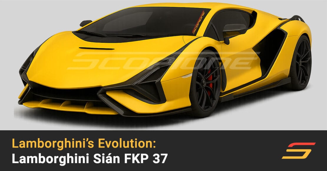 Lamborghini Sian FKP 37 – Scopione evolution series promotional render