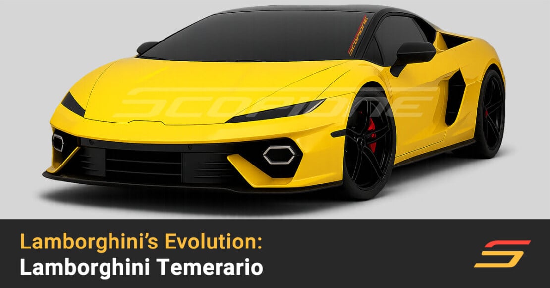 Lamborghini Temerario – Scopione evolution series promotional render