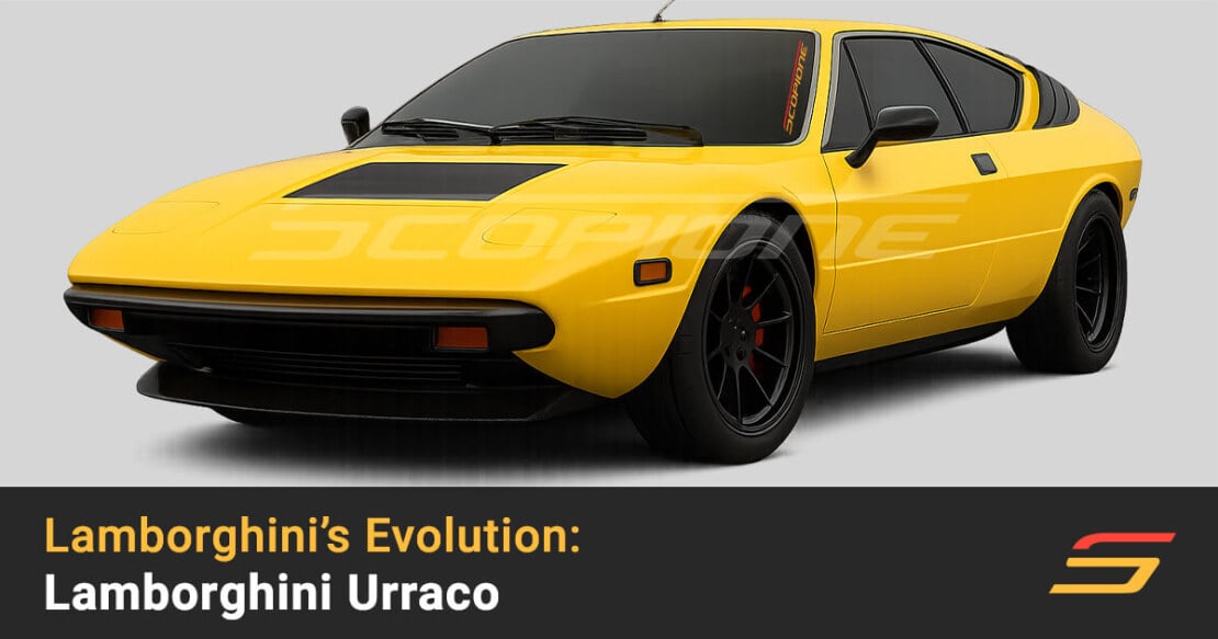 Lamborghini Urraco – Scopione evolution series promotional render