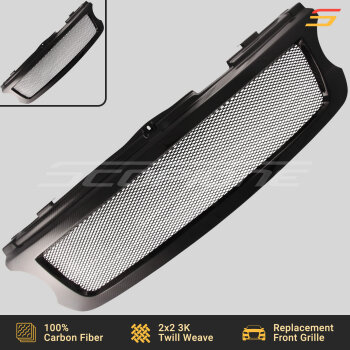 Carbon Fiber Front Contour Grille for Land Rover 10-12 Range Rover (Vogue L322)
