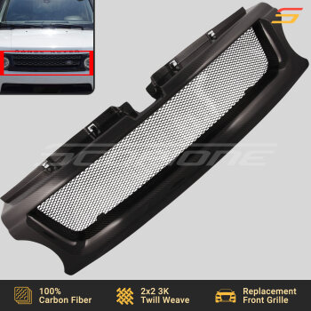 Carbon Fiber Front Contour Grille for Land Rover 10-13 Range Rover Sport - L320