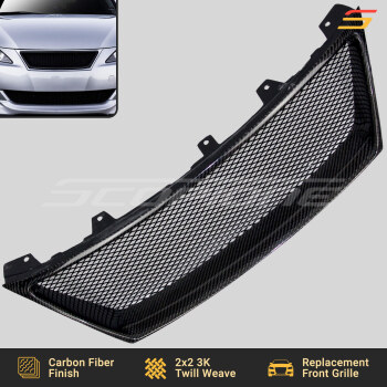 Lexus IS250 IS350 Carbon Fiber Replacement Front Grille