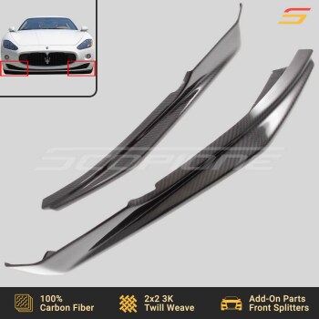 Carbon Fiber Side Air Intakes For Maserati Granturismo Grancabrio 2007-2015