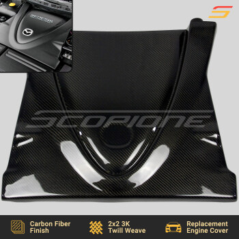 Mazda 04-11 RX-8 Carbon Fiber Replacement Engine Cover
