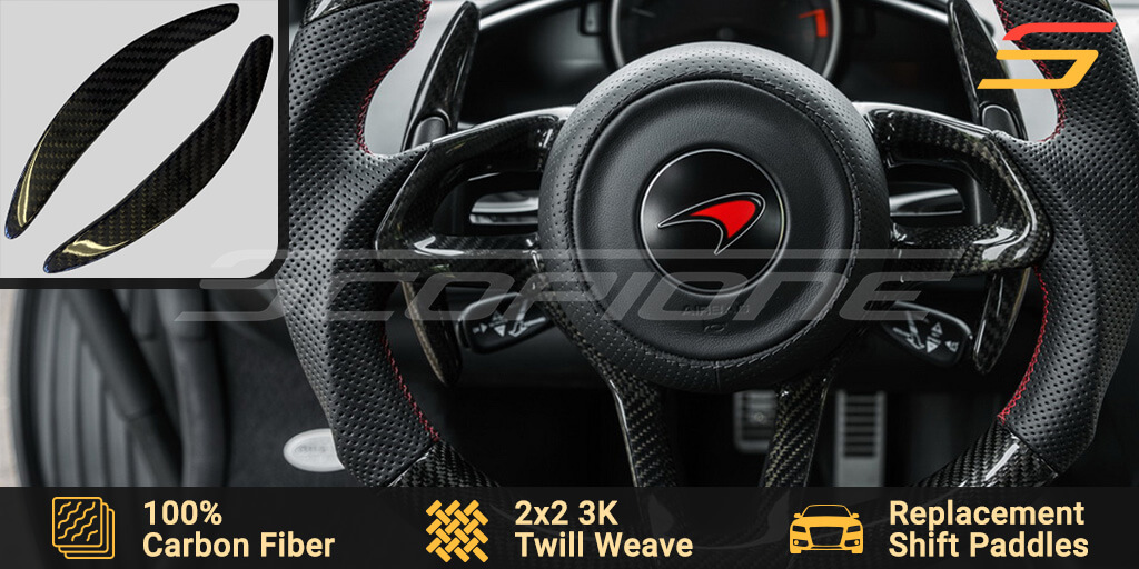 Scopione Carbon Shift Paddles | McLaren 570S 720S MP4-12C P1