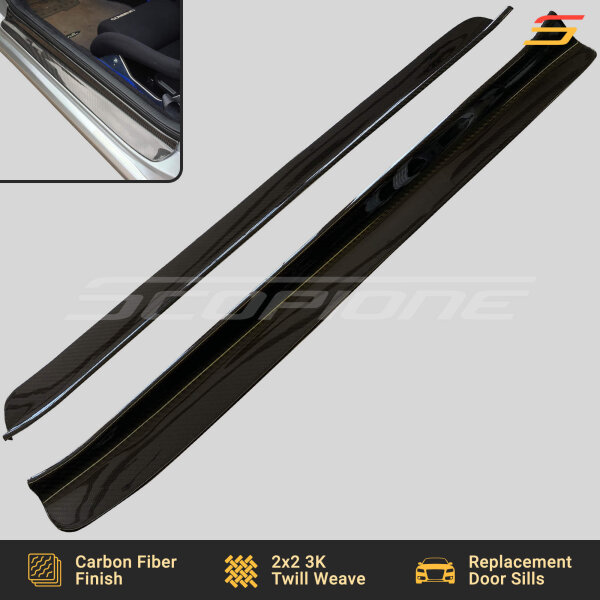 Toyota Supra MK4 JZA80 Carbon Fiber Door Sills