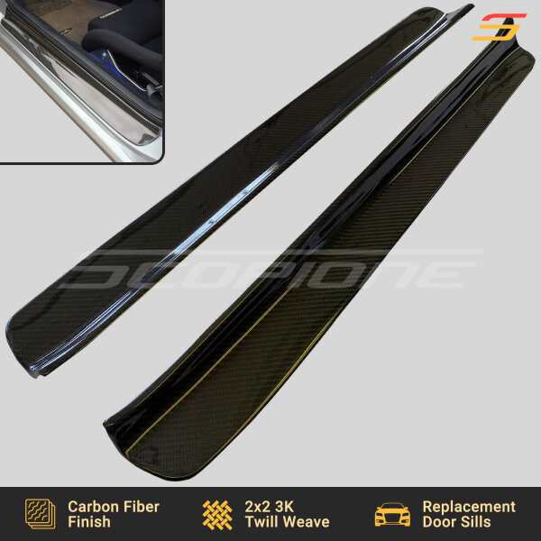 Supra MK4 Carbon Fiber Door Sills