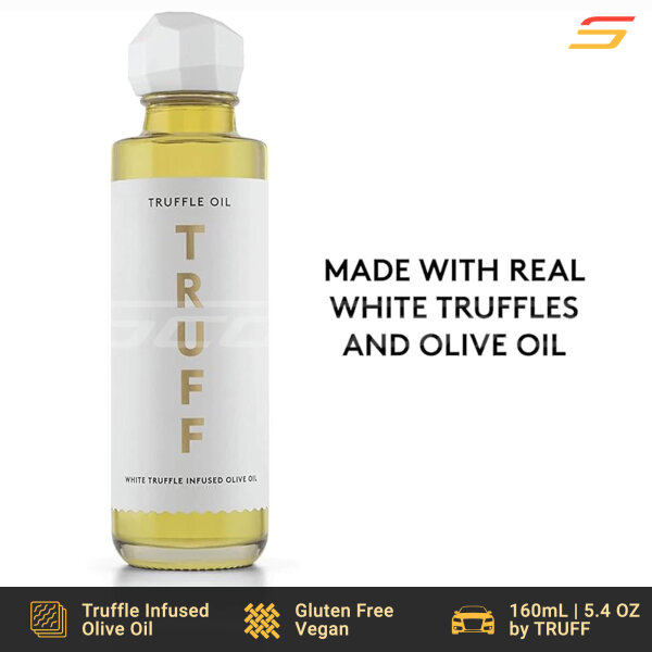 Black & White Truffle Infused Olive Oil by TRUFF - 160mL (5.4FL OZ) - Image 5